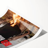 Red Right Hand 2020s Vintage Movie Poster – Retro Action Wall Art