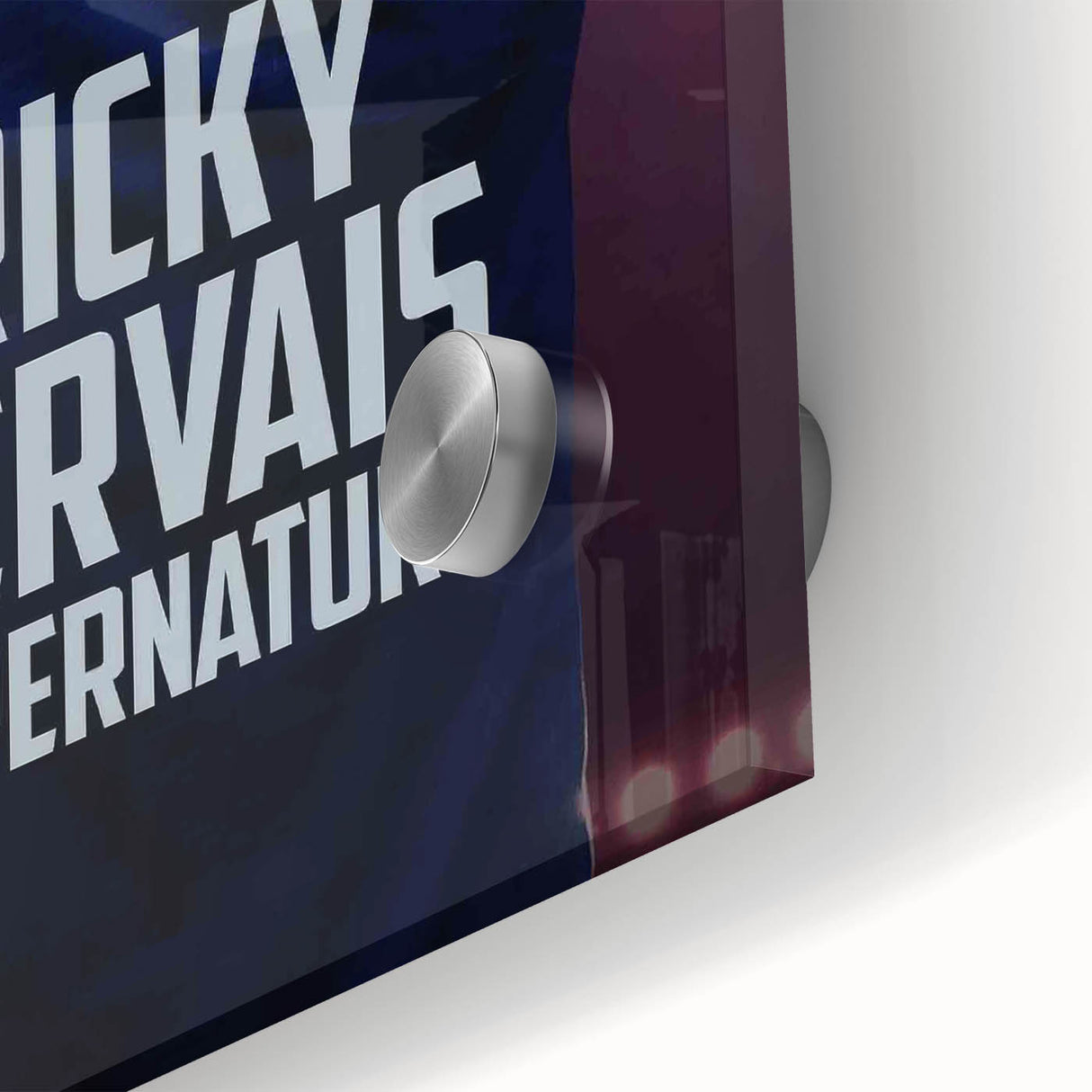 Ricky Gervais SuperNature Poster - 2020s Vintage Comedy Wall Art