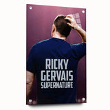 Ricky Gervais SuperNature Poster - 2020s Vintage Comedy Wall Art