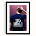 Ricky Gervais SuperNature Poster - 2020s Vintage Comedy Wall Art