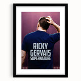 Ricky Gervais SuperNature Poster - 2020s Vintage Comedy Wall Art