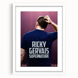 Ricky Gervais SuperNature Poster - 2020s Vintage Comedy Wall Art
