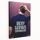Ricky Gervais SuperNature Poster - 2020s Vintage Comedy Wall Art