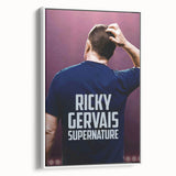 Ricky Gervais SuperNature Poster - 2020s Vintage Comedy Wall Art
