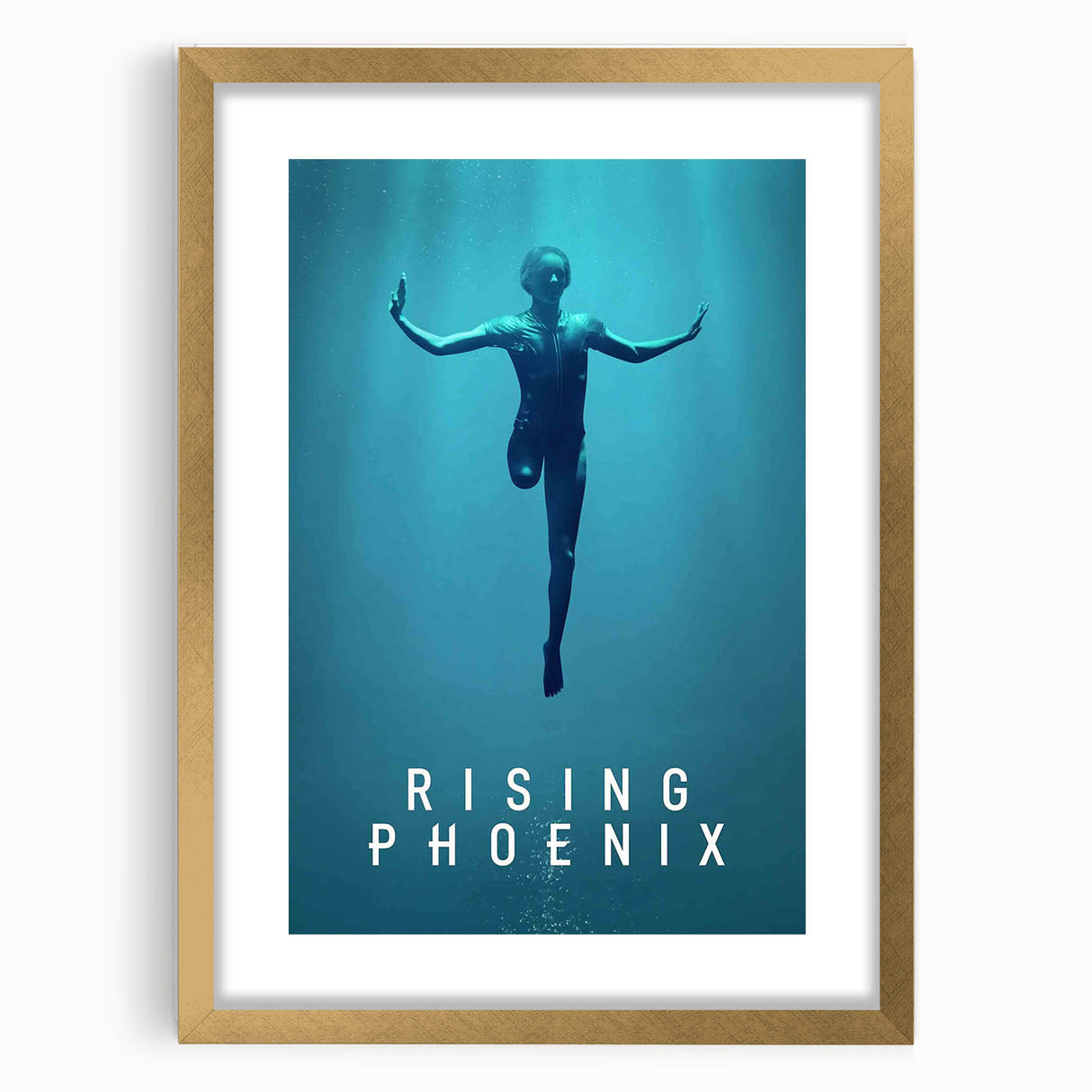 Rising Phoenix 2020s Vintage Movie Poster - Retro Sports Film Art
