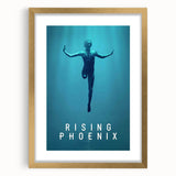 Rising Phoenix 2020s Vintage Movie Poster - Retro Sports Film Art