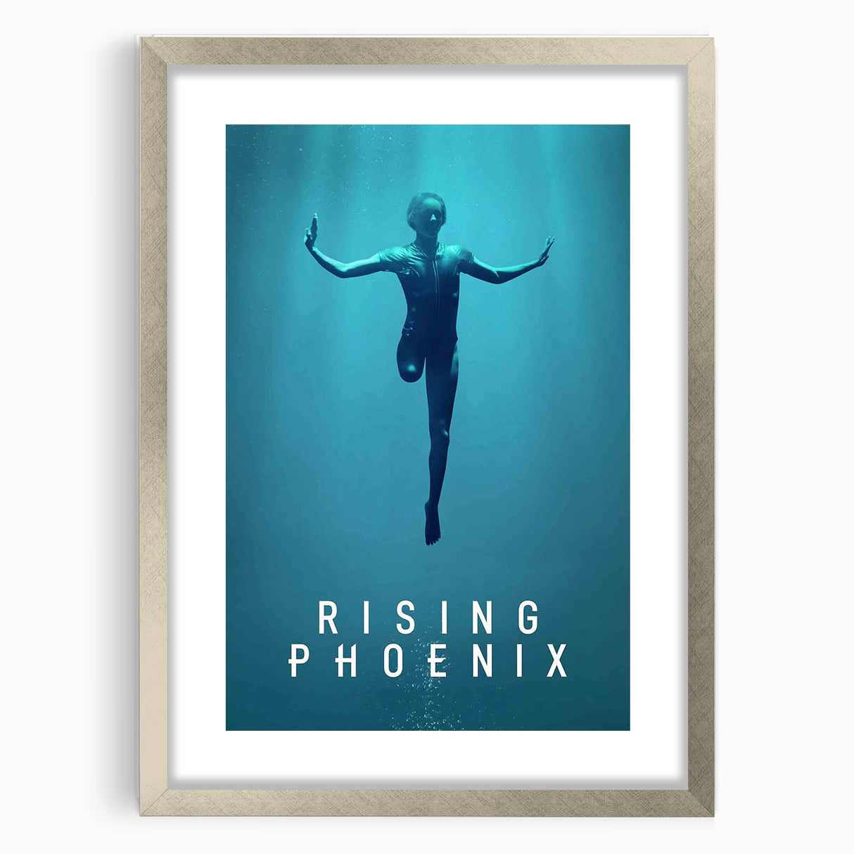 Rising Phoenix 2020s Vintage Movie Poster - Retro Sports Film Art