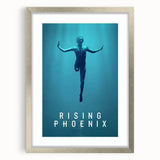 Rising Phoenix 2020s Vintage Movie Poster - Retro Sports Film Art