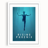 Rising Phoenix 2020s Vintage Movie Poster - Retro Sports Film Art