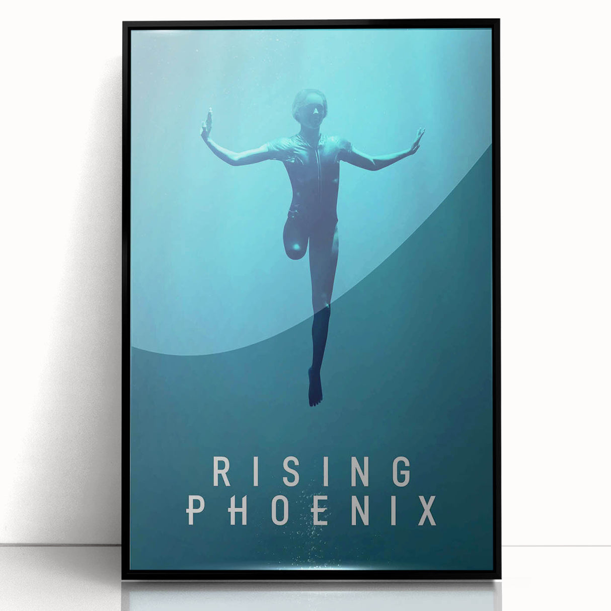 Rising Phoenix 2020s Vintage Movie Poster - Retro Sports Film Art