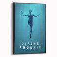 Rising Phoenix 2020s Vintage Movie Poster - Retro Sports Film Art