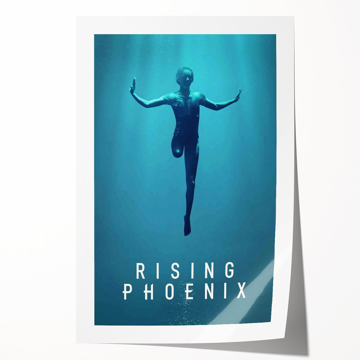 Rising Phoenix 2020s Vintage Movie Poster - Retro Sports Film Art