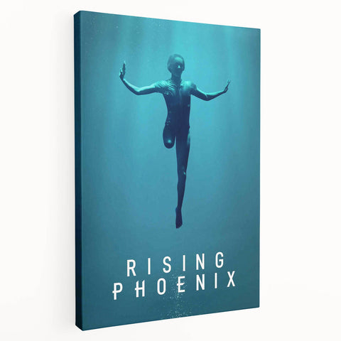 Rising Phoenix 2020s Vintage Movie Poster - Retro Sports Film Art