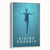 Rising Phoenix 2020s Vintage Movie Poster - Retro Sports Film Art