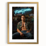 Road House 2020s Vintage Movie Poster - Retro Action Film Wall Art