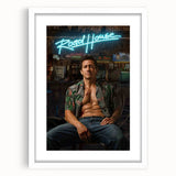 Road House 2020s Vintage Movie Poster - Retro Action Film Wall Art