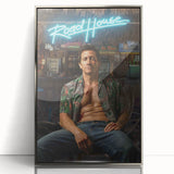 Road House 2020s Vintage Movie Poster - Retro Action Film Wall Art
