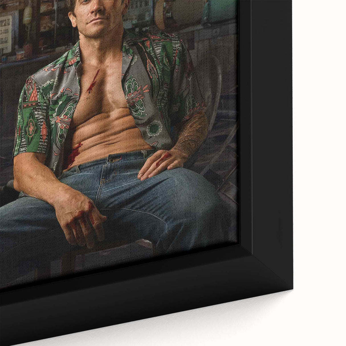 Road House 2020s Vintage Movie Poster - Retro Action Film Wall Art