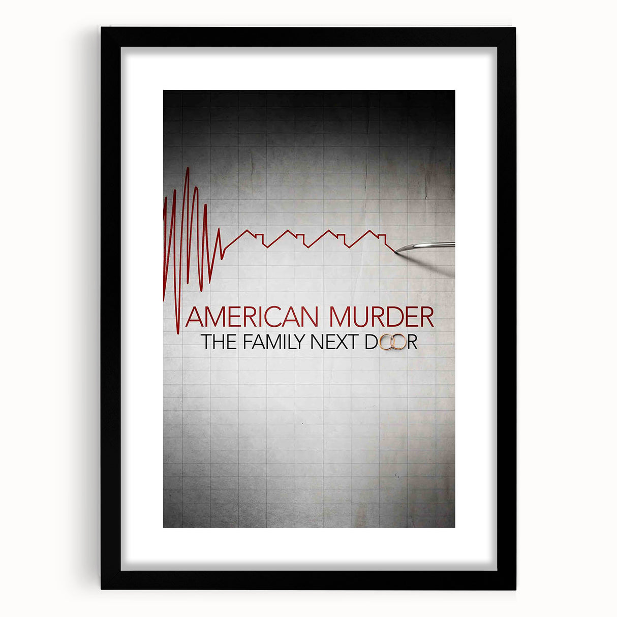 2020s Vintage Movie Poster - American Murder Documentary Art