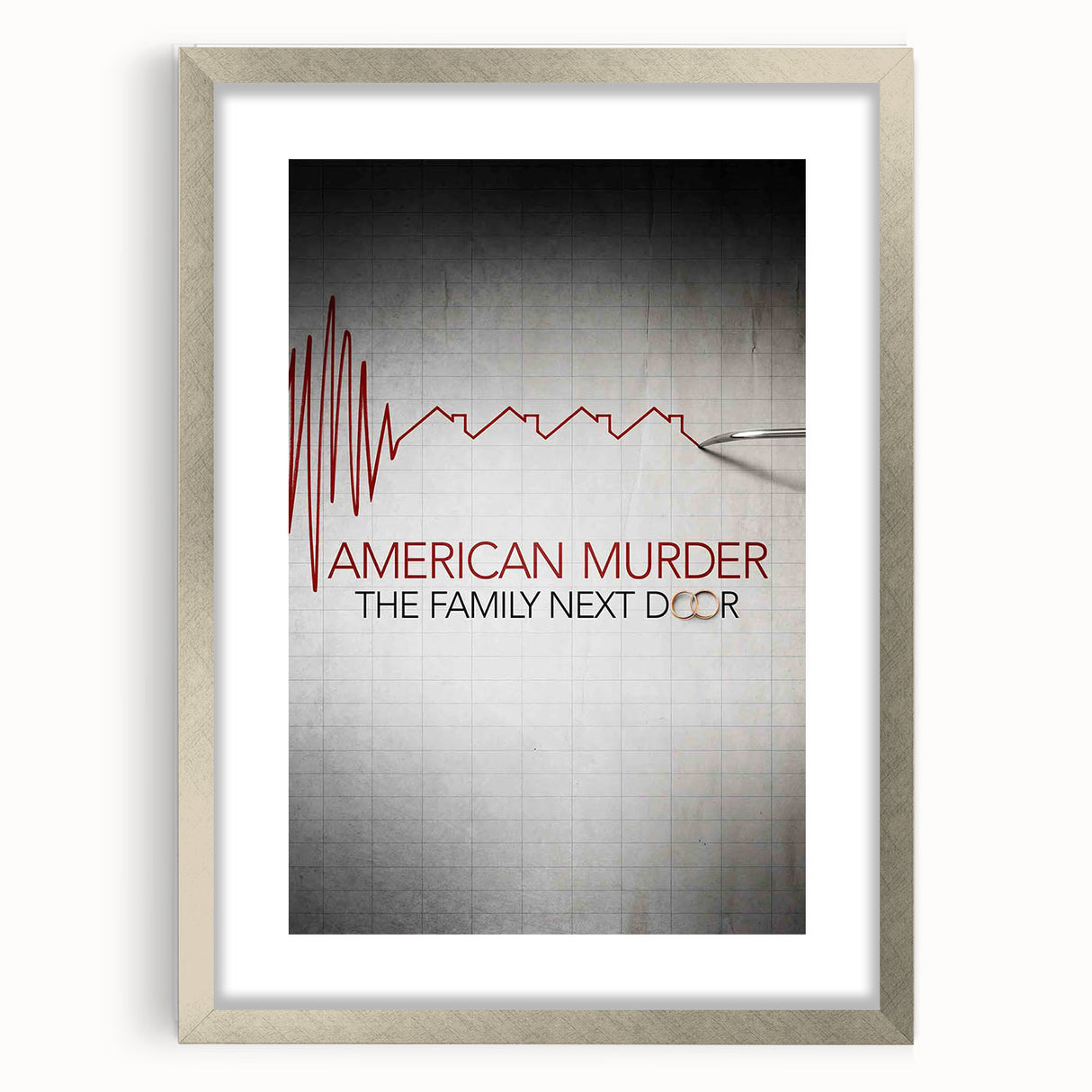 2020s Vintage Movie Poster - American Murder Documentary Art