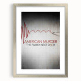 2020s Vintage Movie Poster - American Murder Documentary Art