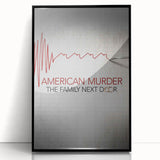 2020s Vintage Movie Poster - American Murder Documentary Art