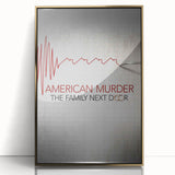 2020s Vintage Movie Poster - American Murder Documentary Art