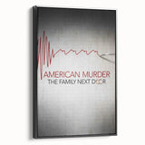 2020s Vintage Movie Poster - American Murder Documentary Art
