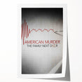 2020s Vintage Movie Poster - American Murder Documentary Art