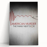 2020s Vintage Movie Poster - American Murder Documentary Art