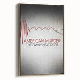 2020s Vintage Movie Poster - American Murder Documentary Art