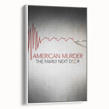 2020s Vintage Movie Poster - American Murder Documentary Art