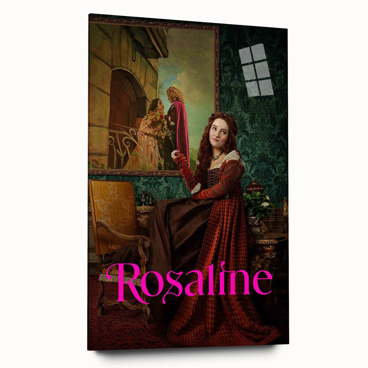 Rosaline 2020s Vintage Movie Poster - Retro Romantic Comedy Wall Art