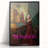 Rosaline 2020s Vintage Movie Poster - Retro Romantic Comedy Wall Art