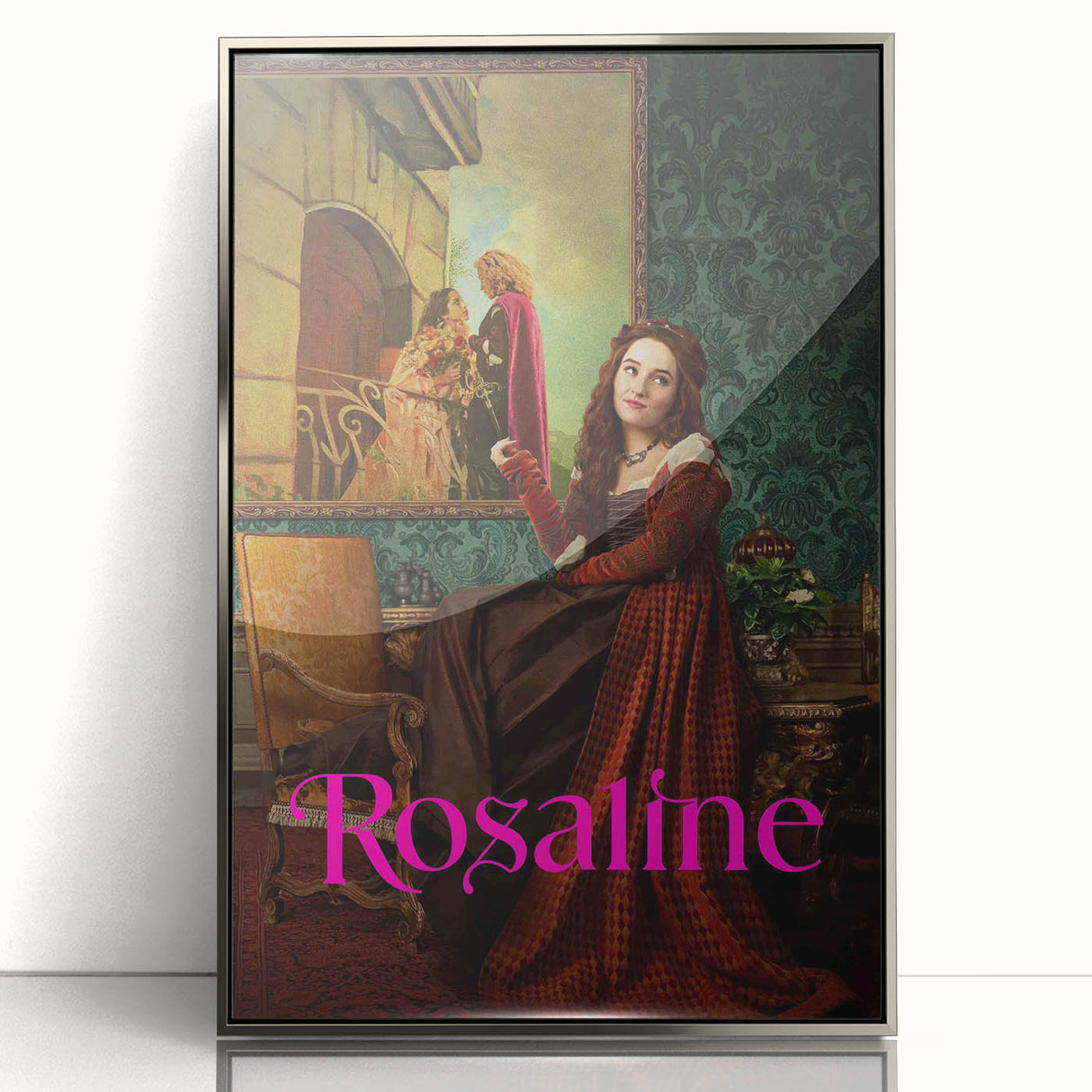 Rosaline 2020s Vintage Movie Poster - Retro Romantic Comedy Wall Art