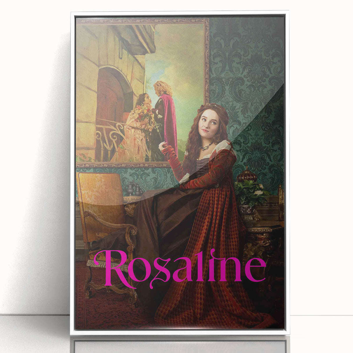 Rosaline 2020s Vintage Movie Poster - Retro Romantic Comedy Wall Art