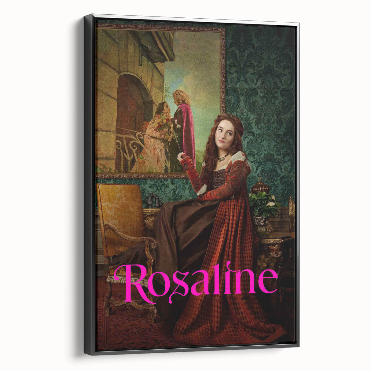 Rosaline 2020s Vintage Movie Poster - Retro Romantic Comedy Wall Art