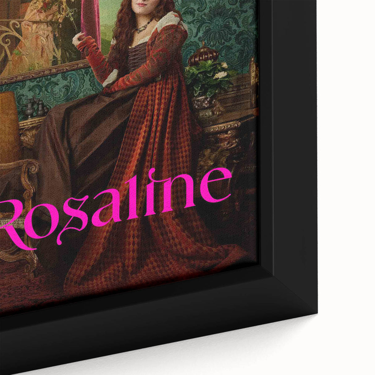 Rosaline 2020s Vintage Movie Poster - Retro Romantic Comedy Wall Art