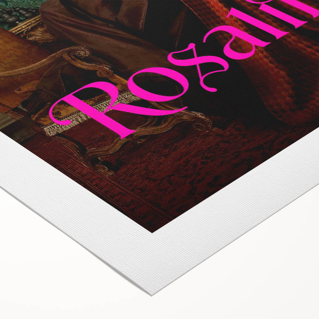 Rosaline 2020s Vintage Movie Poster - Retro Romantic Comedy Wall Art