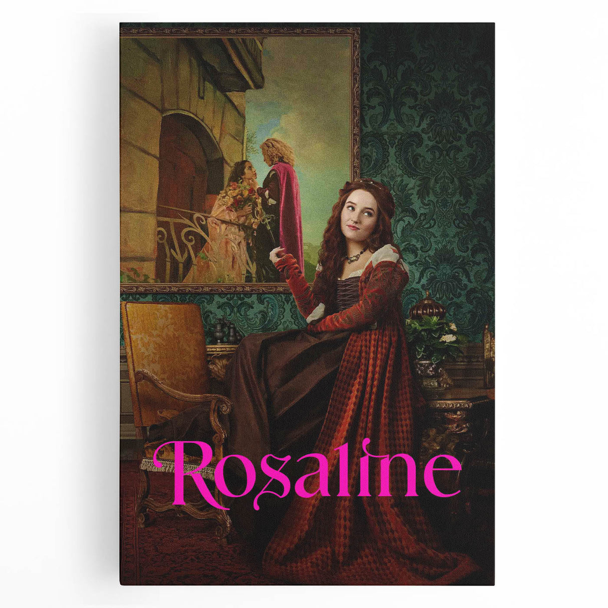 Rosaline 2020s Vintage Movie Poster - Retro Romantic Comedy Wall Art