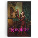 Rosaline 2020s Vintage Movie Poster - Retro Romantic Comedy Wall Art