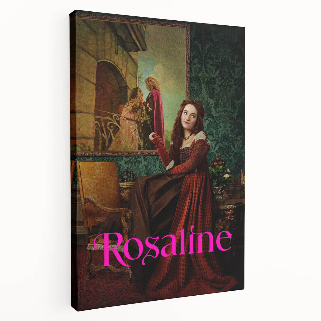 Rosaline 2020s Vintage Movie Poster - Retro Romantic Comedy Wall Art