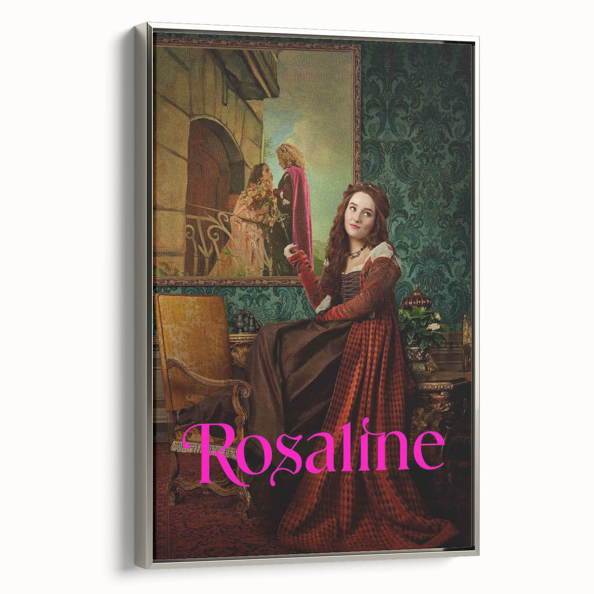 Rosaline 2020s Vintage Movie Poster - Retro Romantic Comedy Wall Art