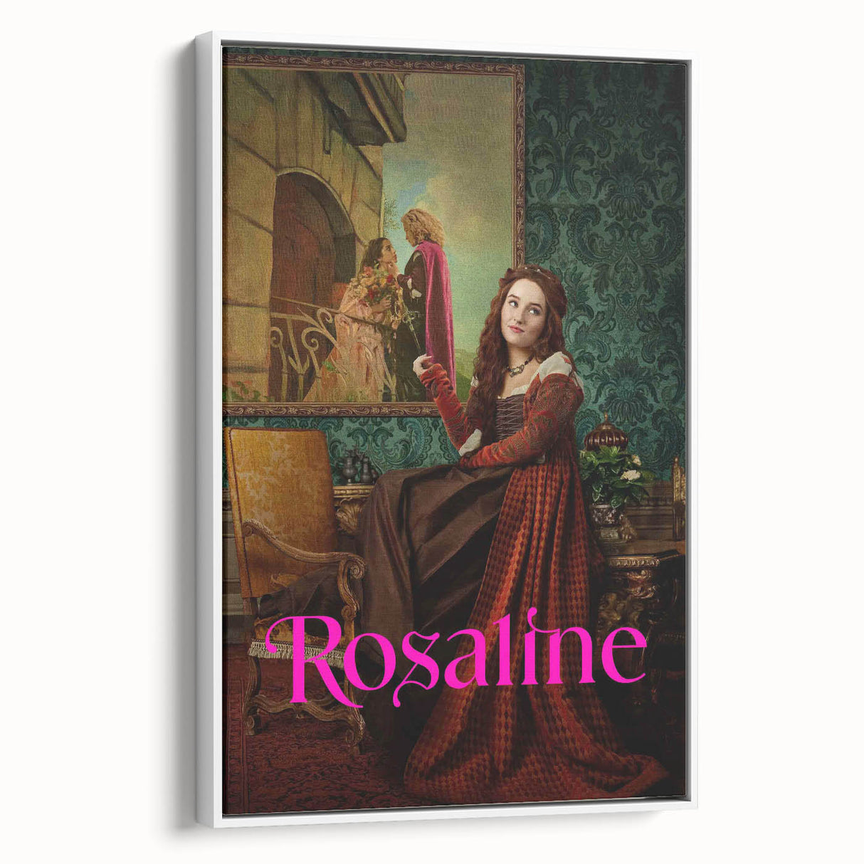 Rosaline 2020s Vintage Movie Poster - Retro Romantic Comedy Wall Art