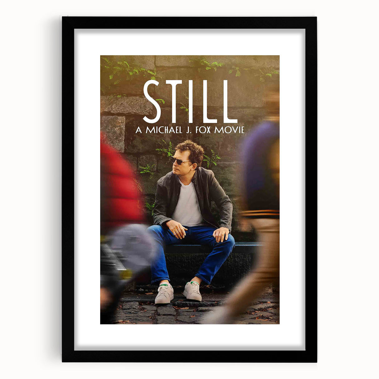 2020s Vintage Movie Poster - Still Michael J. Fox Retro Film Art