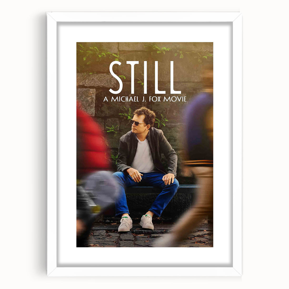 2020s Vintage Movie Poster - Still Michael J. Fox Retro Film Art