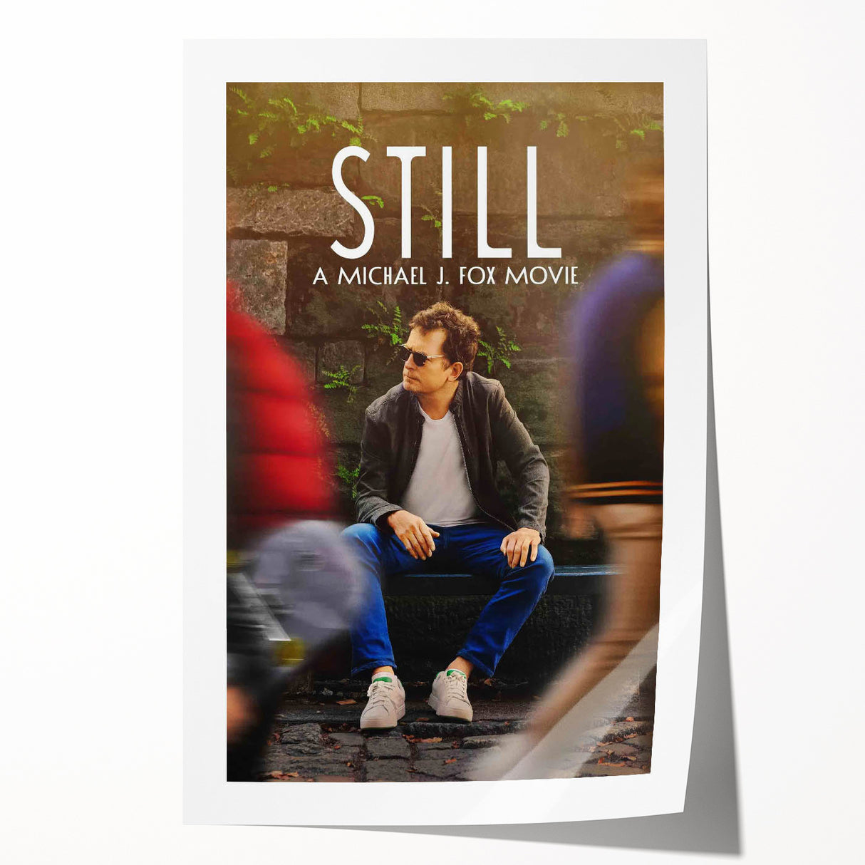 2020s Vintage Movie Poster - Still Michael J. Fox Retro Film Art