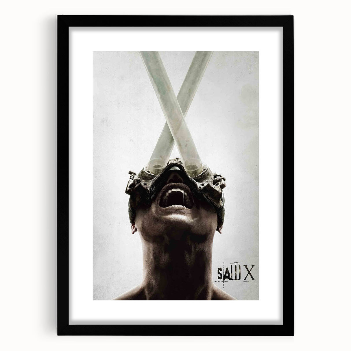 2020s Vintage Movie Poster - Saw X Retro Film Art for Movie Lovers
