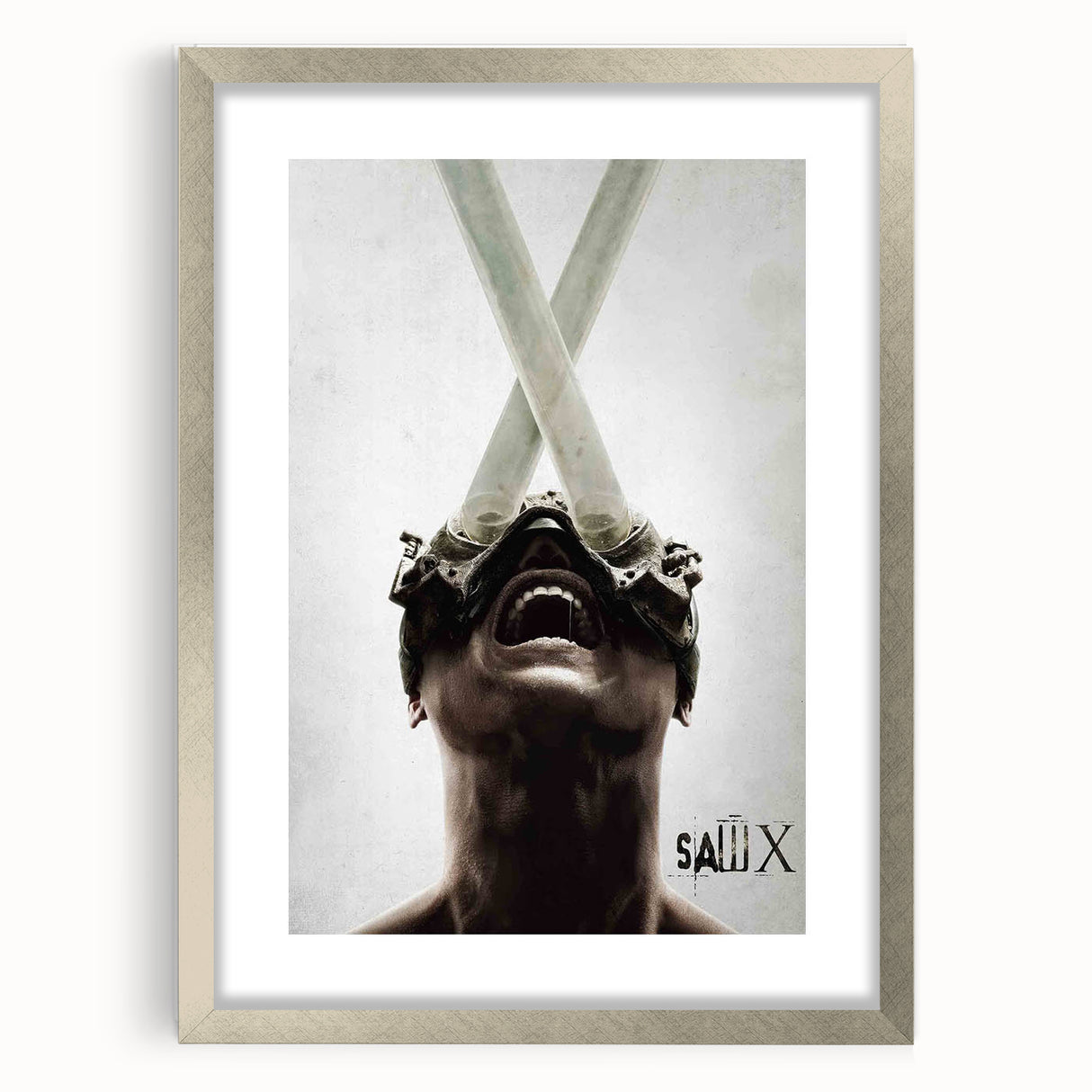 2020s Vintage Movie Poster - Saw X Retro Film Art for Movie Lovers