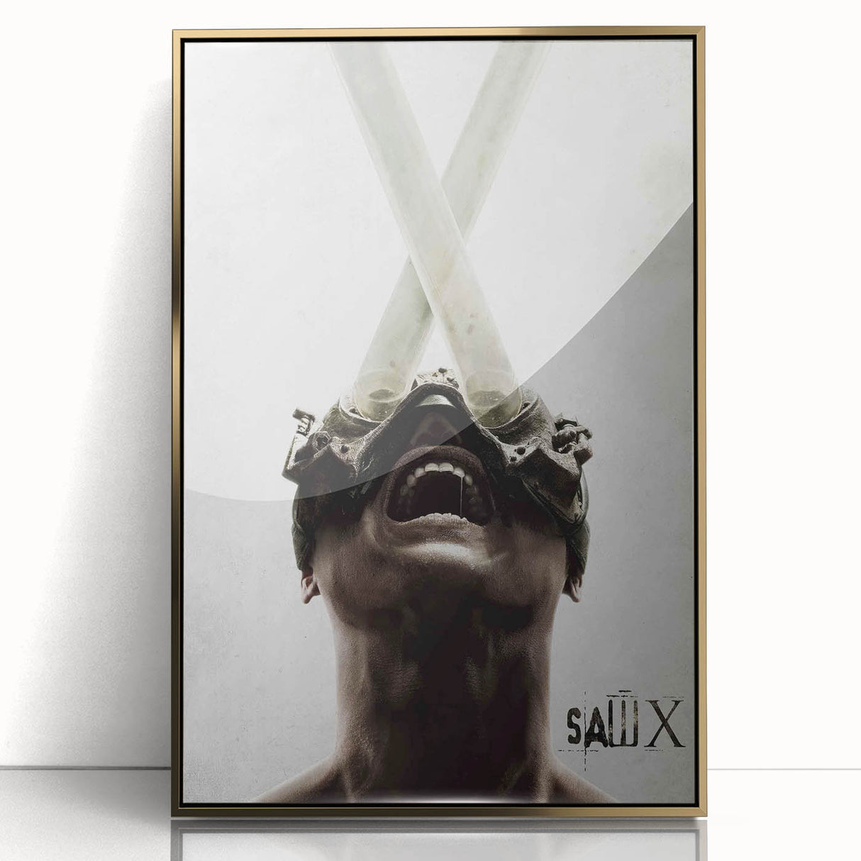 2020s Vintage Movie Poster - Saw X Retro Film Art for Movie Lovers